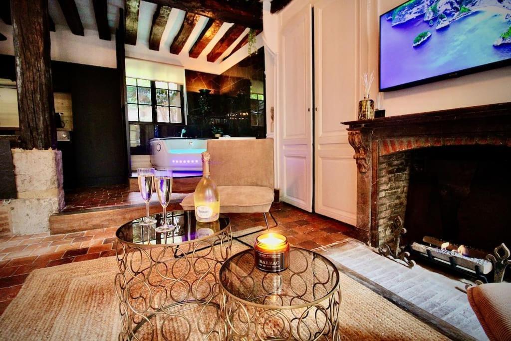 Apartment Le Gustave - Sauna, Jacuzzi & Terrasse A Rouen